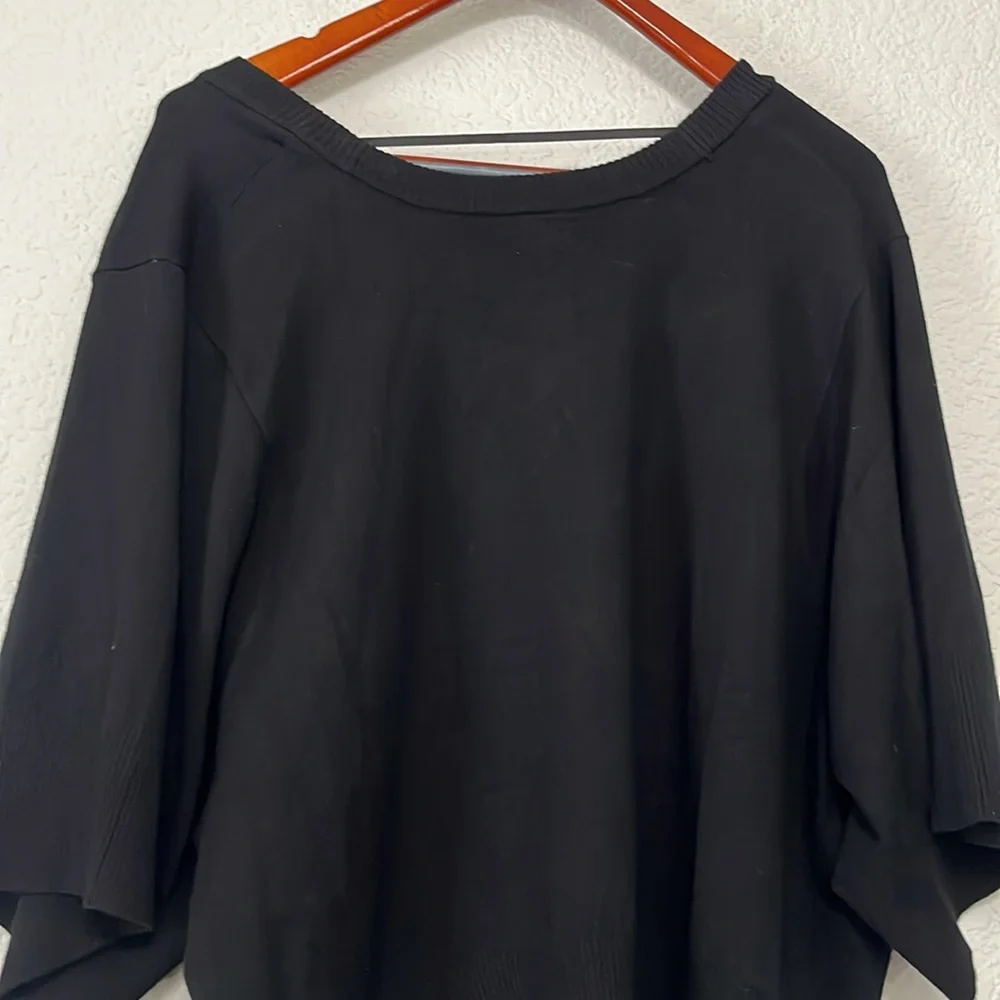 Torrid Black Shrug Crop Cardigan